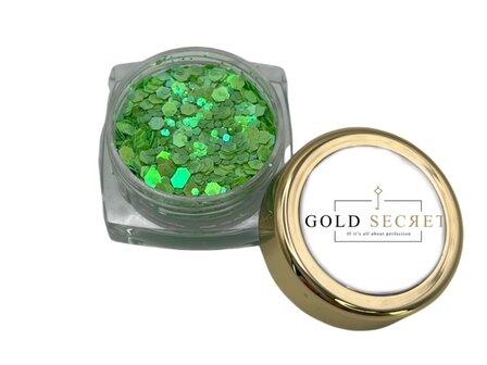 Gold Secret Glam glitter 07