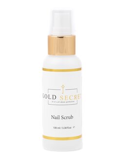 gold secret nail scrub