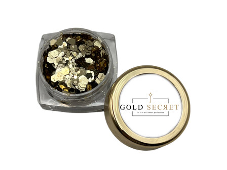 Gold Secret Glam glitter 17