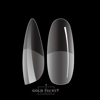 Gold Secret Soft Gel Tips long round