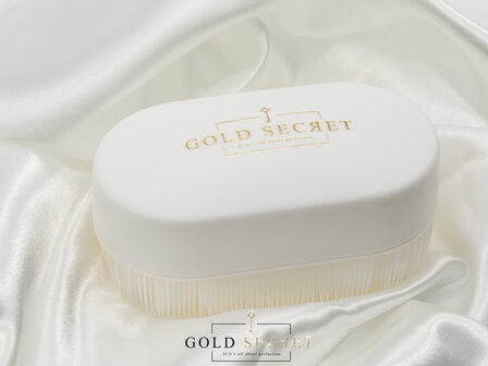 Gold Secret Witte Stofborstel