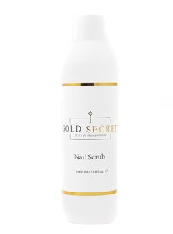 gold secret nail scrub