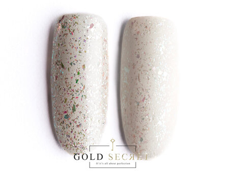 Gold Secret Top Coat Flakes 1