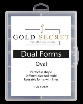 gold secret dual forms oval