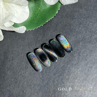 gold secret holo cateye