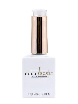 gold secret top coat flakes silver