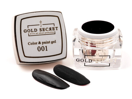 gold secret color&amp;paint gel 01