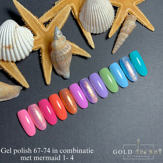 Gold Secret Gel Polish 072