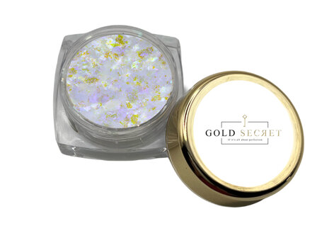 Gold Secret Chrome Flakes Opal