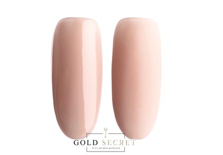 gold secret gel polish semi transparant