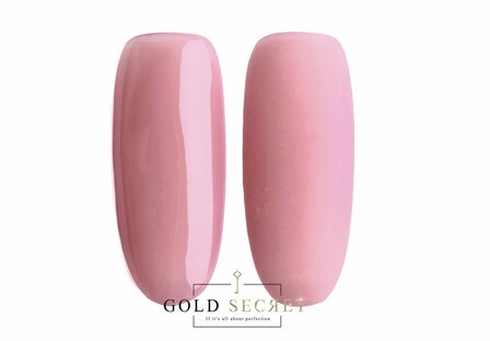 gold secret gel polish semi transparant