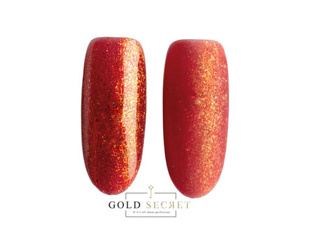 gold secret gel polish mermaid