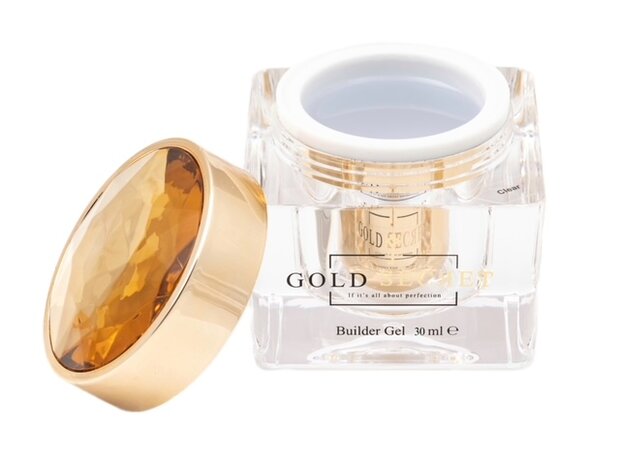 gold secret builder gel clear