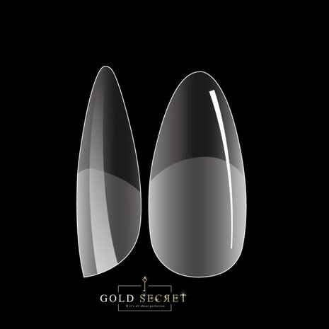 Gold Secret Soft Gel TipsGold Secret Soft Gel Tips Medium Almond