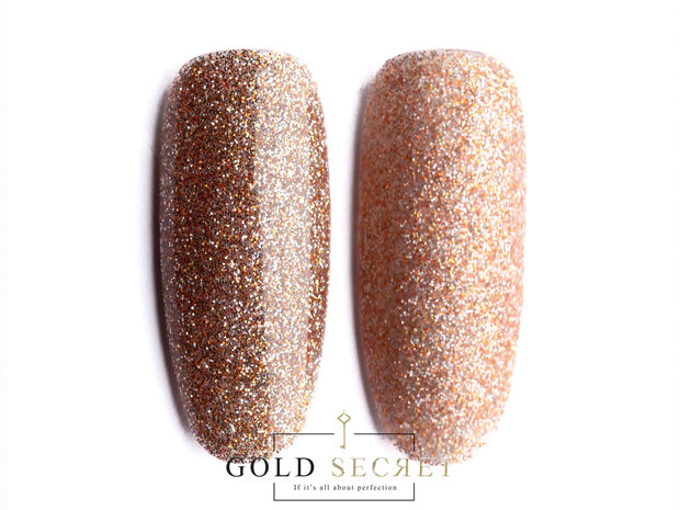 Gold Secret Gel Polish Disco 1