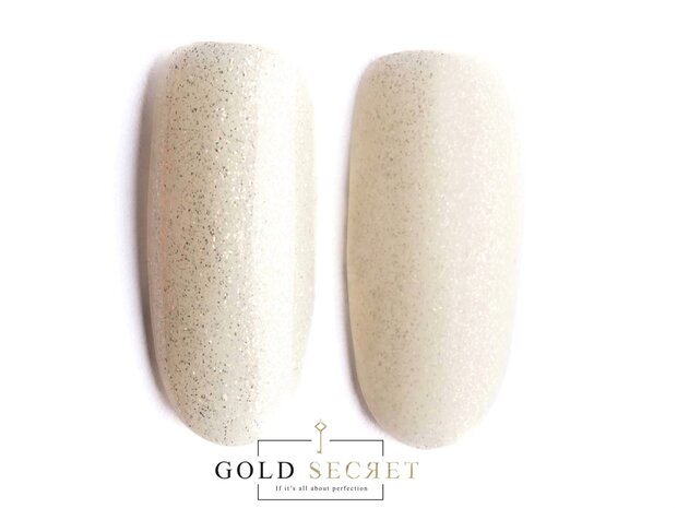 gold secret gel polish sparkle 1