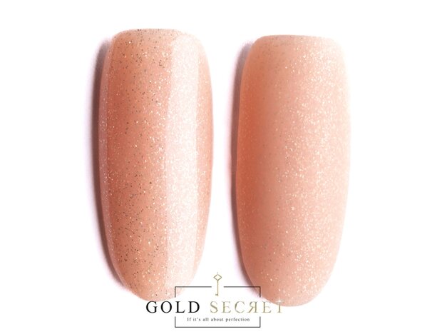 gold secret gel polish sparkle 2