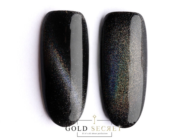 gold secret holo cateye