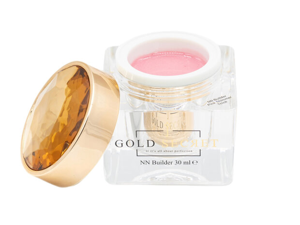 Gold Secret NN Builder Pink Shimmer Thick 