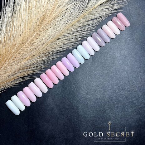 gold secret acrylgel soft lila