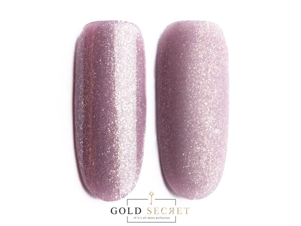 gold secret gel polish sparkle 