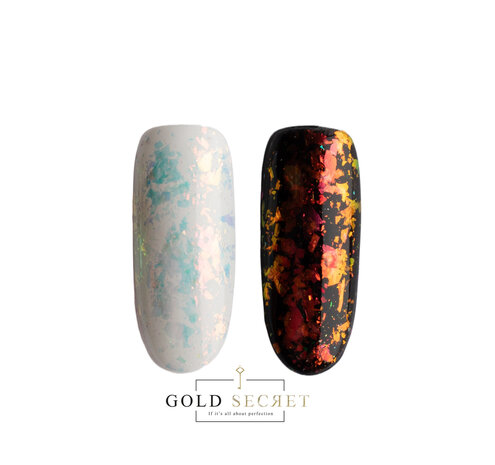 Gold Secret Chrome Flakes Opal