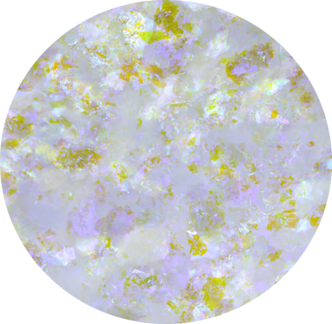 Gold Secret Chrome Flakes Opal