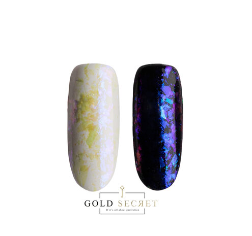 Gold Secret Chrome Flakes Opal