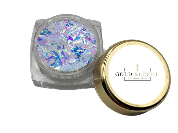 Gold Secret Chrome Flakes Opal