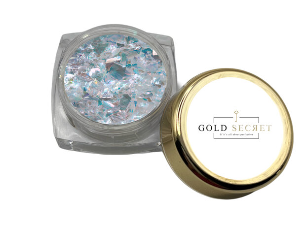 Gold Secret Chrome Flakes Opal