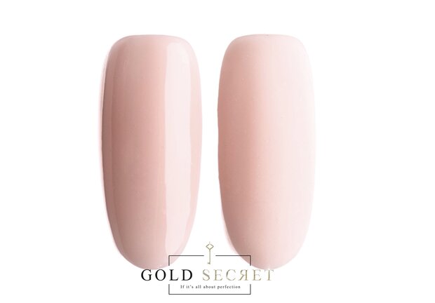 gold secret gel polish semi transparant